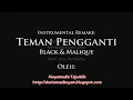 Teman Pengganti Black ft Malique Karaoke ( Clear Version )