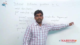 Command Line Arguments C Technical Interview Questions and Answers Mr Srinivas