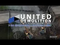 I-20 Emergency Bridge Demolition in Aiken County SC by United Demolition and SCDOT