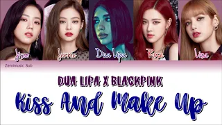 Download DUA LIPA X BLACKPINK(블랙 핑크)-Kiss And Make Up-가사(Sub español+Eng Sub+Rom+Han+Lyrics+Colorcodedlyrics) MP3