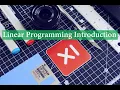 Linear Programming - Introduction