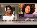 The women behind the natural model on the Shark Beauty Box
