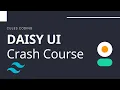DAISY UI crash course with NEXT JS Tailwind CSS React UI Framework