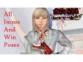Tekken 5 Dark Resurrection: All Intros \u0026 Win Poses - All Characters