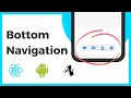 How to create a Custom Bottom Navigation Bar in React Native Tutorial Expo