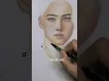 Download Lagu Watercolor portrait painting of handsome young man. Satifiying art| Bellagif ART