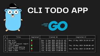 How to Build A CLI Todo App in Go