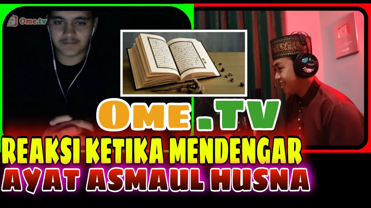 REAKSI MEREKA‼️ KETIKA DIBACAKAN AYAT TENTANG ASMAUL HUSNA 🇵🇸  || OME.TV MUSLIM - MUNAWIR