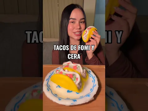 Tacos de Fomi y cera | #diy #wax