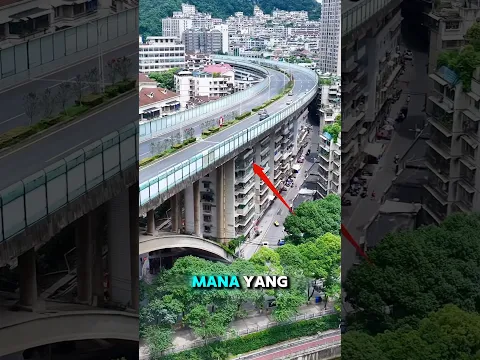Rumah Dibangun Tepat di Bawah Jembatan, Kok Bisa?