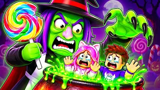 OBBY SECRET în CASA VRĂJITOAREI de Halloween 🎃
