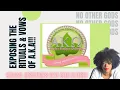 EXPOSED THE RITUALS SPIRITUAL DECEPTION OF A K A THE BIBLICAL TRUTHS REVEALED PT 1