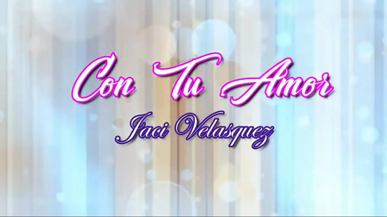 Con Tu Amor   Jaci Velasquez