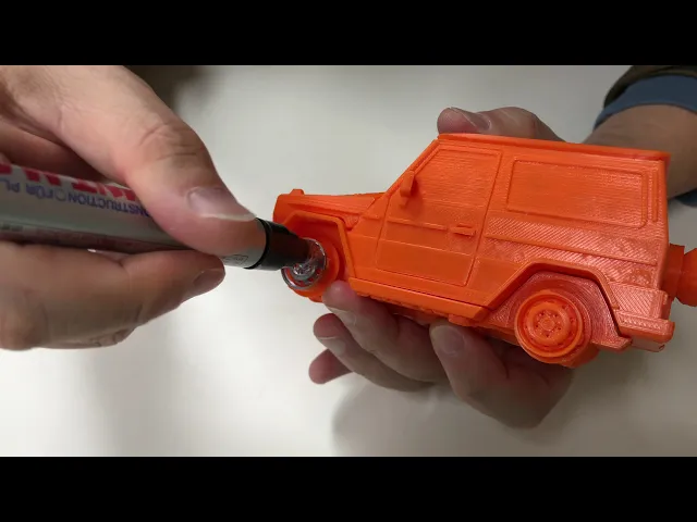 Foldable car G-wagen W460 230G video thumbnail
