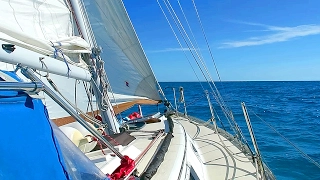 Crossing The Gulf Stream In A Small Boat | Sailboat Story  33