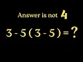 PEMDAS Viral Math Problem how to use pemdas