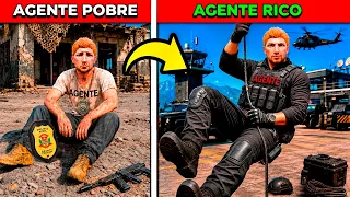 Jogando como AGENTE Das OPERAÇÕES ESPECIAIS POBRE ATÉ RICO! (GTA 5 RP)