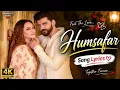 Humsafar (official music)| Sonakshi Sinha & Zaheer Iqbal | Bollywood Hindi Song | Romantic Love Song