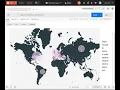 Postman with D3JS map