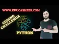 2 3 coding challenge python swap print pattern bill split name generator Musavir Khaliq