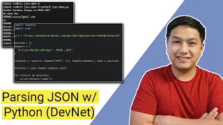 Parsing JSON with Python DevNet
