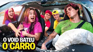 O VOID BATEU O CARRO NESSE VÍDEO *Ele está bem ?