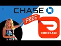 FREE 10 DoorDash Every Month with Chase Cards