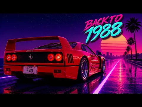 Back to 1988 | Endless Miami Night Drive (1 Hour Synthwave Mix)