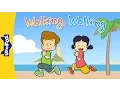 Download Lagu Walking, Walking | Nursery Rhymes | Action | Little Fox | Animated Songs for Kids