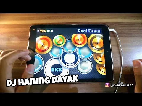 Download MP3 RealDrum - DJ Haning Lagu Dayak