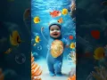 Download Lagu Baby Laughing and Dancing to Baby Shark