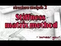 stiffness matrix method displacement method of structure analysis 2