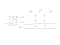 Subtraction an expanded method
