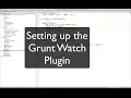 Setting up the Grunt Watch Plugin