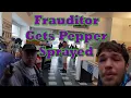 Frauditor Gets Pepper Sprayed By Citizen At Post Office