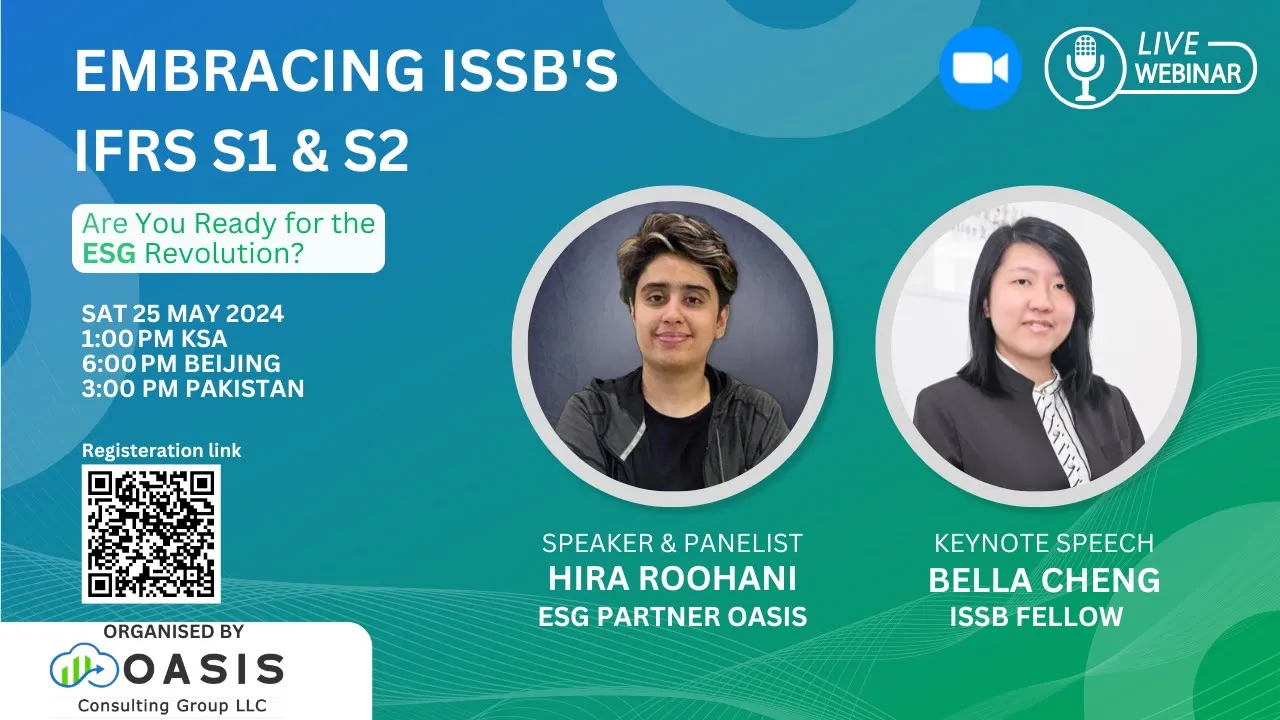 Webinar-Embracing ISSB's IFRS S1 and S2