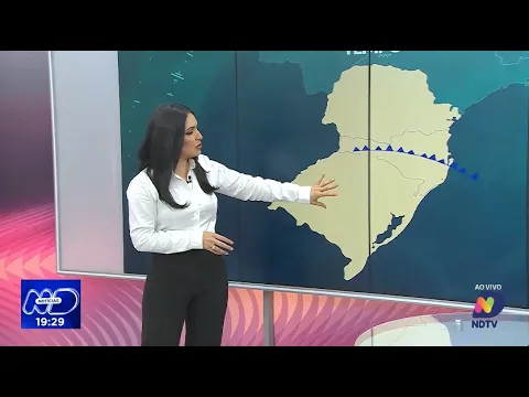 Central do Tempo - chuvas isoladas e temperaturas variam entre 20 e 25°C em SC