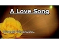 Download Lagu A Love Song - Stellar Kart - Lyrics