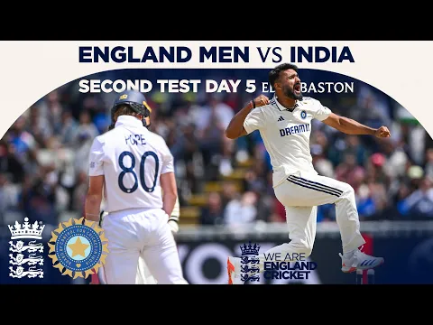 Video Thumbnail: Deep Takes SIX As India Win At Edgbaston! | Highlights - England v India Day 5 | Rothesay Test 2025
