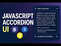 Interactive FAQ Accordion UI HTML CSS JavaScript Responsive Design Day 4