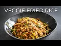 Vegetable Fried Rice Recipe EASY Vegetarian Chinese dinner idea