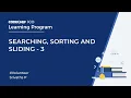 Searching Sorting and Sliding - 3 Crack ICO 2021 Srivaths P