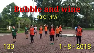 candy line dance udon bubble and wine