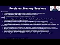 SDC2020 Persistent Memory Track Overview