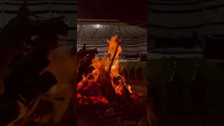 صوت شبة نار  دندنها