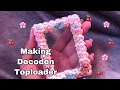 Making Decoden Toploader Commission Pastel Themed