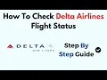 How To Check Delta Airlines Flight Status