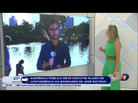 Audiência pública deve discutir plano de contingência da barragem de José Boiteux