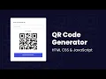 Download Lagu How To Make QR Code Generator Website Using HTML CSS And JavaScript MP3