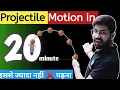 Projectile motion Physics Class 11 Projectile motion One shot What is Projectile motion JEE NEET